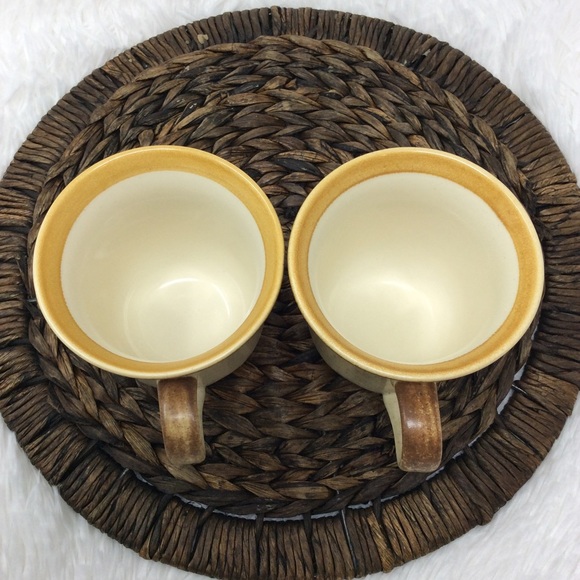 VINTAGE MIKASA Whole Wheat Mug Set - Picture 4 of 8